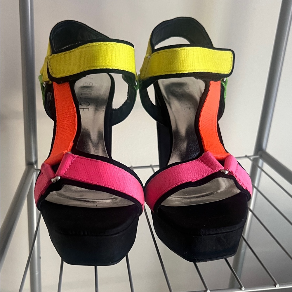 Colorful Women's Platform Sandals